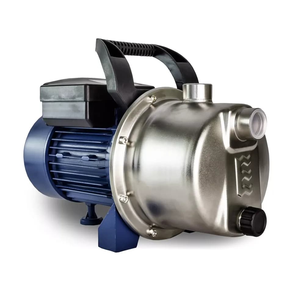 JPV 1300 INOX Bomba de jardín, con impulsor y carcasa de acero inoxidable, 1300 W, 5.400 l/h, 4,8 bar