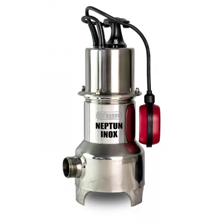 NEPTUN INOX Bomba de agua sucia, 800 W, 15.000 l/h
